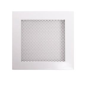 Židinio grotelės Hearth x 17 cm x 17 cm, plienas, balta sp.