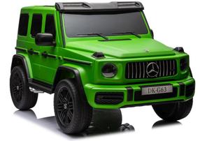 Bērnu elektroauto Lean Cars Mercedes G63 XXL 24V, zaļa krās.