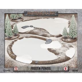 Stalo žaidimų priedas Gale Force Nine Battlefield In A Box Frozen Ponds