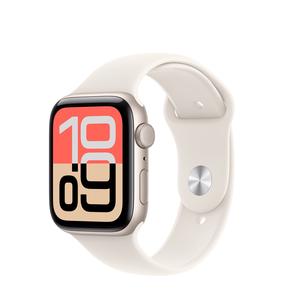 Išmanusis laikrodis Apple Watch SE 3 GPS 40mm MEH34ET/A, starlight aluminium korpusas su starlight sport dirželiu - S/M