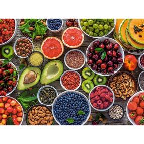 Puzle Castorland able Full of Superfood, 92 cm x 68 cm, 2000 gab.