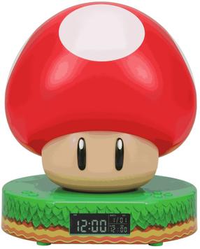 Laikrodis Paladone Super Mario Mushroom Alarm Clock, raudona sp.