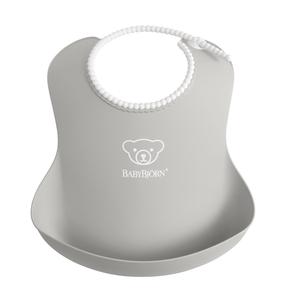Seilinukas BabyBjorn Soft, pilka sp., silikonas, 4 mėn.