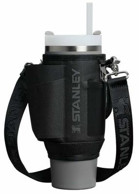 Pudeļu futrālis Stanley The All-Day Quencher Carry-All, melns krās., poliesters, 0.89 l