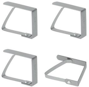 Staltiesių segtukai Metaltex, 4 vnt.