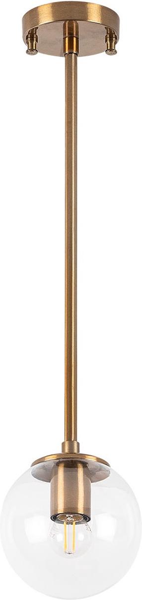 Šviestuvas kabinamas Opviq Akkas 10010 942FLG1158, E14, 1 x 40 W, skaidri sp. / bronzos sp.