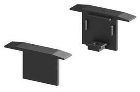 LED profilio galinis dangtelis SLV Grazia 10 1000474, juoda sp., IP20