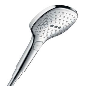 Dušas galviņa Hansgrohe Raindance Select E 120 3jet EcoSmart, hroma krās., 12 cm