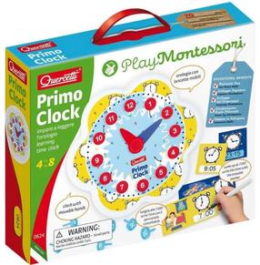Мои первые часы Quercetti Montesori Promo Clock