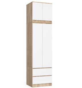 Spinta Akord S60, ąžuolo sp., 60 cm x 51 cm x 234 cm