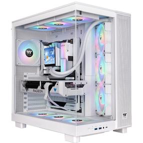 Arvuti korpus Thermaltake View 380 XL TG ARGB, valge v.