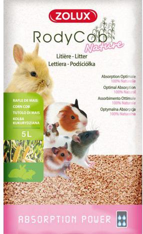 Наполнитель для домашних животных Zolux RodyCob Nature, 50 л