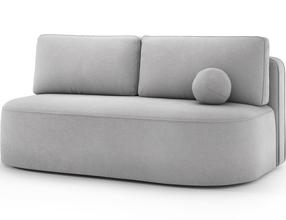 Sofa-lova Lilana Poco 03, šviesiai pilka sp., 193 x 96 cm x 93 cm