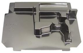 Įrankių dėžės įdėklas Makita 838313-7, 38 cm x 28.5 cm x 6.2 cm, juoda sp.