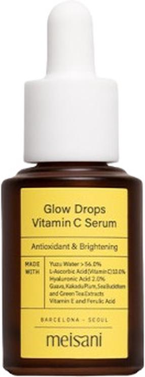 Veido serumas Meisani Glow Drops Vitamin C, 15 ml