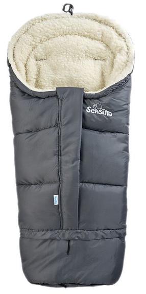 Ziemas guļammaiss zīdainim Sensillo Combi 3in1, pelēka krās., 80 cm x 45 cm