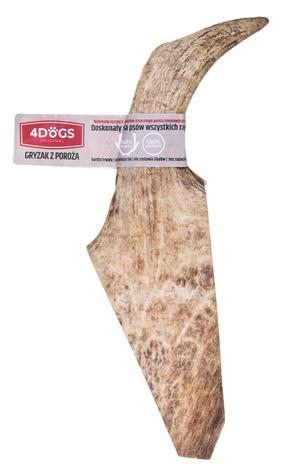 Skanėstas šunims 4Dogs Original Fallow Deer Antler Teether Hard, 0.136 kg