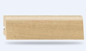 Grīdlīste D2044, 250 cm x 8.5 cm x 1.6 cm, ozola krās.