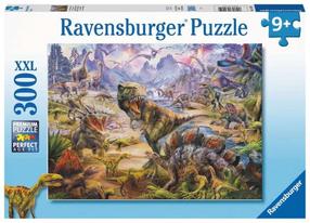 Dėlionė Ravensburger Dinosaurs 10817398, 49 cm x 36 cm, 300 vnt., įvairių spalvų