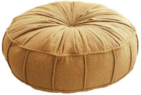 Grīdas spilvens Atelier Del Sofa Vintage, dzeltena krās., 60 cm x 60 cm