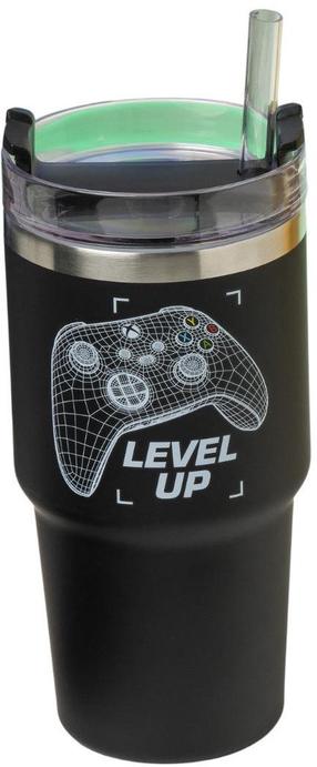 Termokrūze Paladone XBOX, 0.6 l, melna krās.