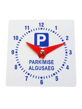 Parkimiskell, valge v.