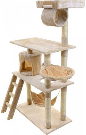 Kačių draskyklė Funfit Scraper, 75 cm x 105 cm x 140 cm, ruda sp.