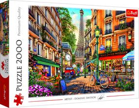 Пазл Trefl Afternoon In Paris 27121, 68.2 см x 96.1 см, 2000 шт., многоцветный