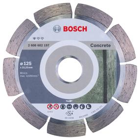 Pjovimo diskas Bosch, 125 mm x 22.23 mm x 2.2 mm