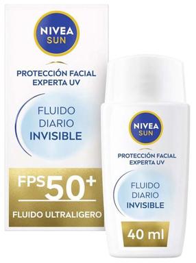 Līdzeklis iedeguma kopšanai sejai Nivea Sun SPF50+, 40 ml