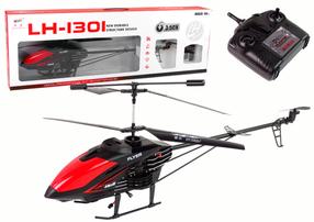 Rc helikopters LH-1301 2.4G XXL, melna krās./sarkana krās.