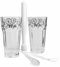 Stiklinių komplektas Homla Mojito, plastikas, 5 vnt.