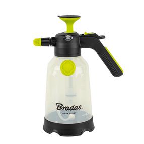Dārza smidzinātājs, parastais Bradas Aqua Spray, hdpe, caurspīdīga krās./melna krās./dzeltena krās., 2 l