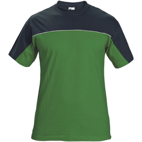 Marškinėliai vyrams Australian Line Stanmore, juoda sp./žalia sp., 3XL dydis