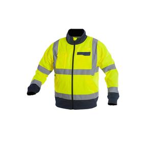 Darba jaka vīriešu Sara Workwear Drogowiec 11420-27, zila krās./dzeltena krās./pelēka krās., L izmērs