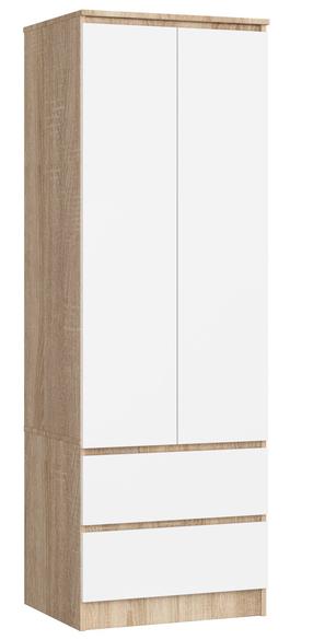 Riidekapp Akord Furniture Factory Star K60, tamm v., 60 cm x 51.5 cm x 180 cm