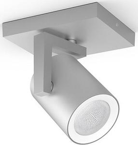 Išmanusis šviestuvas nukreipiamasis Philips Hue Argenta, GU10, 1 x 5.7 W, aliuminio sp. / aliuminio sp.