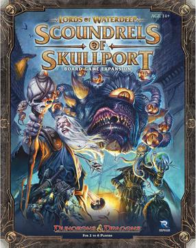 Stalo žaidimas Wizards of the Coast Lords Of Waterdeep Scoundrels Of Skullport, EN