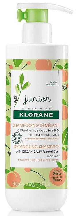 Vaikiškas šampūnas Klorane Juniors Detangling, 500 ml