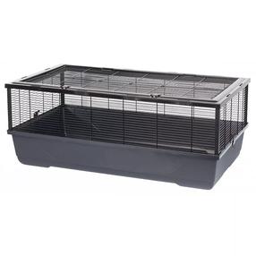 Narvas graužikams Inter Zoo Bernie, 100 cm x 54 cm x 39 cm, juoda sp.