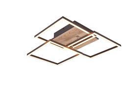 Šviestuvas lubų Trio Mobile R62883135, LED, 2700 - 6000 °K, 1 x 27 W, skaidri sp. / medienos sp.