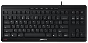 Проводная компьютерная клавиатура CHERRY STREAM TKL JK-8600EU-2 Cherry SX, Английский (US), черный цв.