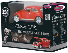  Rc auto Jamara VW Beatle 403030, 1:18, punane v.