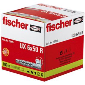 Dībelis Fischer, 50 mm x 6 mm, 100 gab.