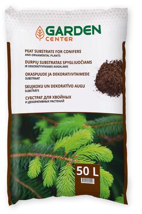 Durpių substratas spygliuočiams Garden Center, 50 l