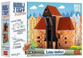 Konstruktorius Trefl Brick Trick Gdańsk Crane, 370 vnt., ruda sp.