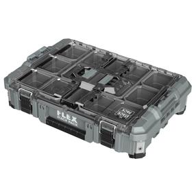 Ящик для инструментов FLEX Stack Pack, 56 см x 39.7 см x 14.3 см, серый цв.