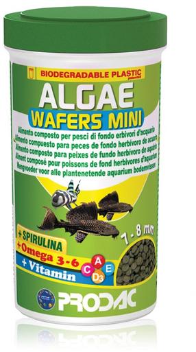 Maistas žuvims Prodac Algae Wafers Mini AWM100.1, 0.050 kg