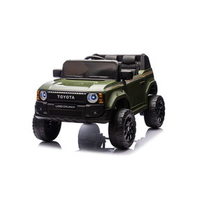 Bērnu elektroauto Hatis Toyota Land Cruiser, zaļa krās.