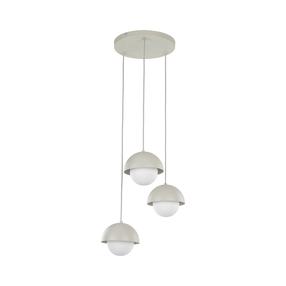 Lampa karināms TK Lighting Bono 10206, G9, 3 x 8 W, balta krās. / bēša krās.